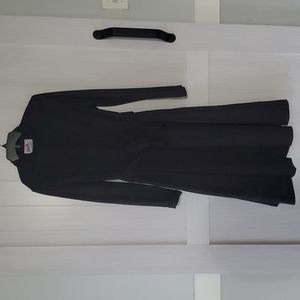 Zühre Turkish black midi modest dress sz46